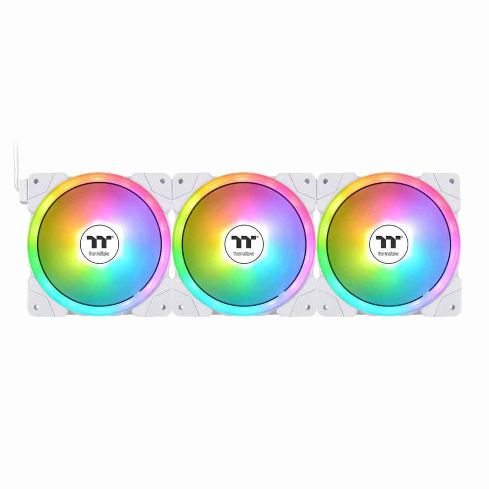 (image for) Thermaltake SWAFAN EX12 ARGB Sync TT Premium Edition White Fan 3 Pack